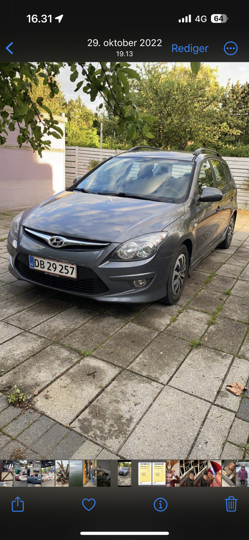 HYUNDAI, I30CW, 1,6 CRDI 90 FL Skrotbil skrotpræmie