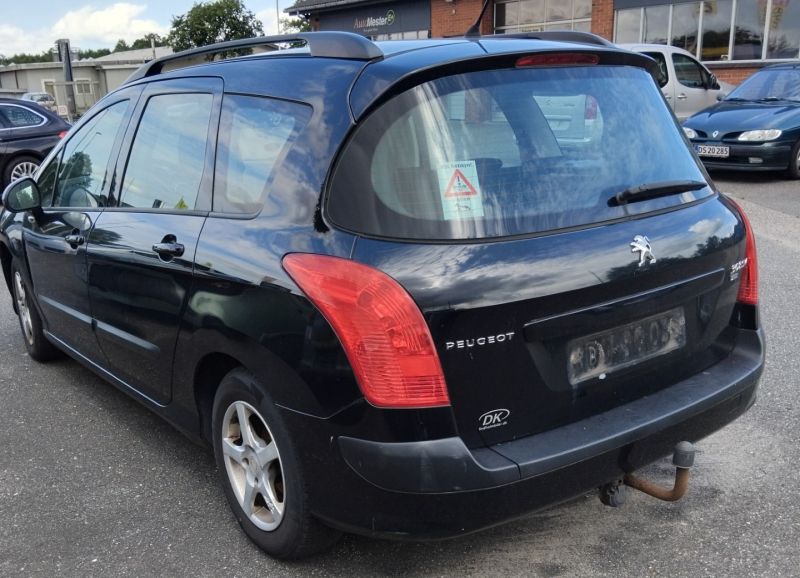 PEUGEOT, 308, 1,6 EHDI 112HK STC Skrotbil skrotpræmie