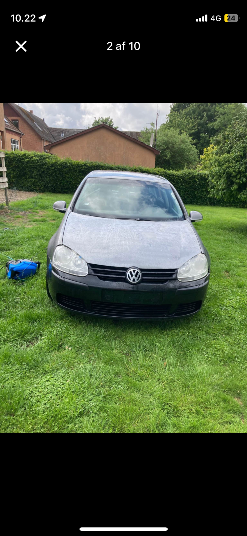 VOLKSWAGEN, GOLF, 1,6 FSI Skrotbil skrotpræmie