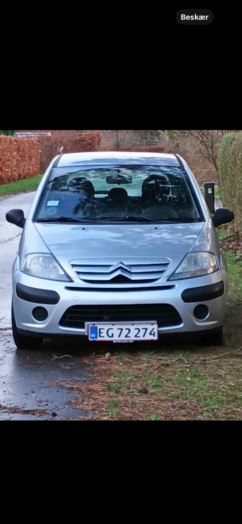 CITROËN, C 3, 1,4 HDI Skrotbil skrotpræmie