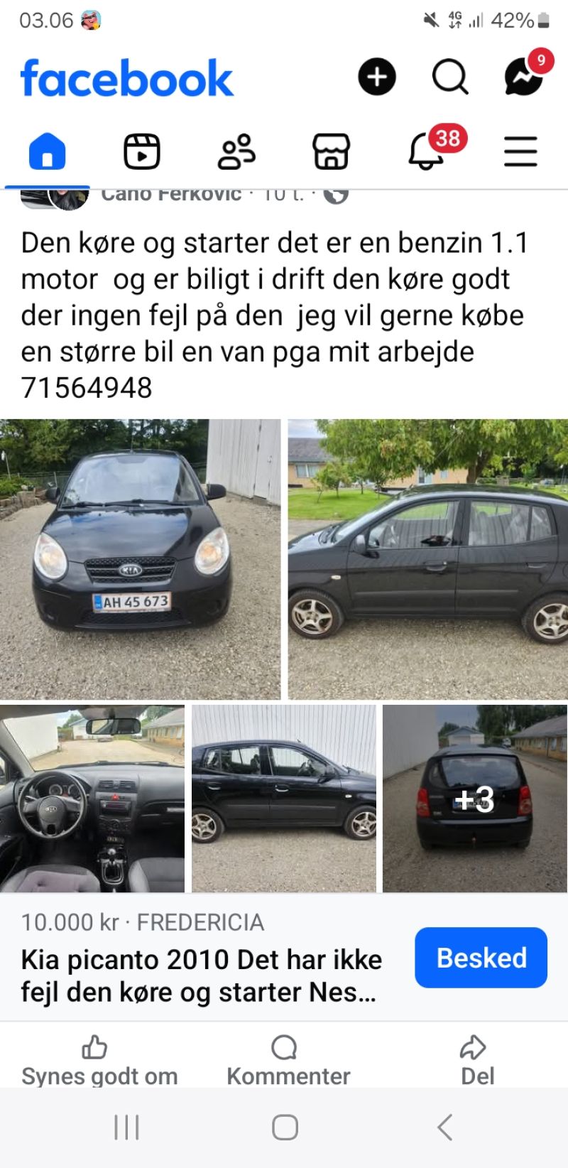 FORD, FOCUS C-MAX, 1,6 Skrotbil skrotpræmie