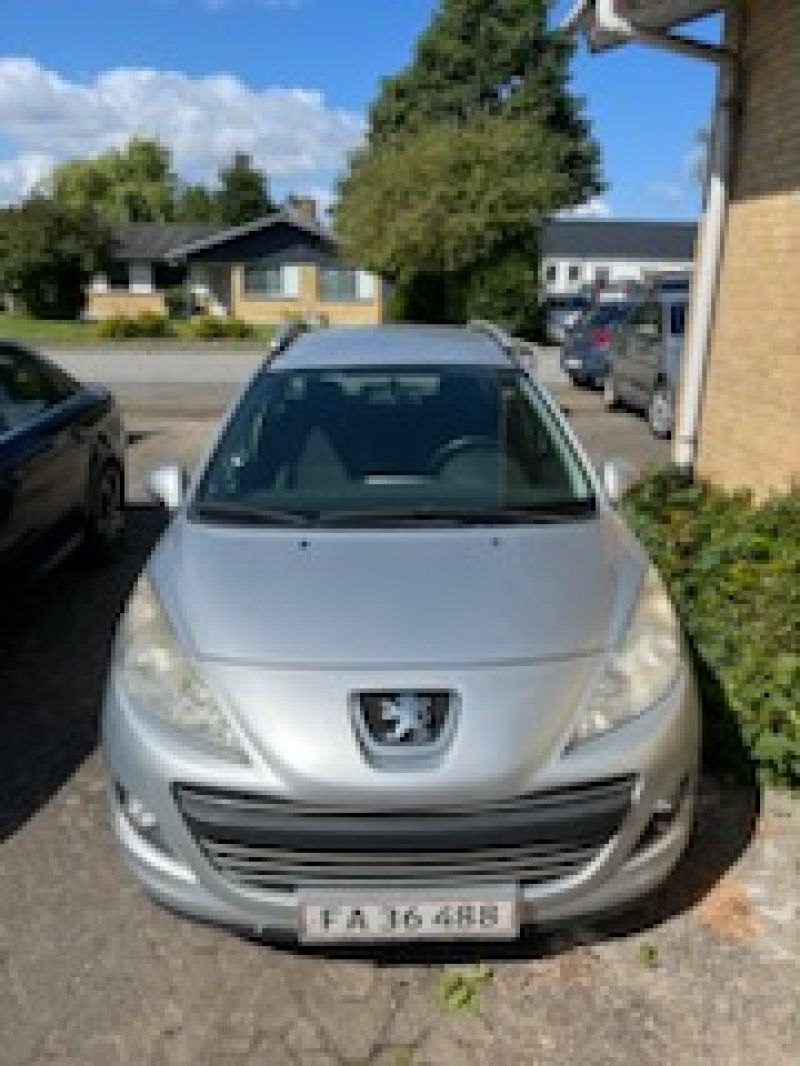 PEUGEOT, 207, 1,6 HDI 16V 90HK.STC Skrotbil skrotpræmie