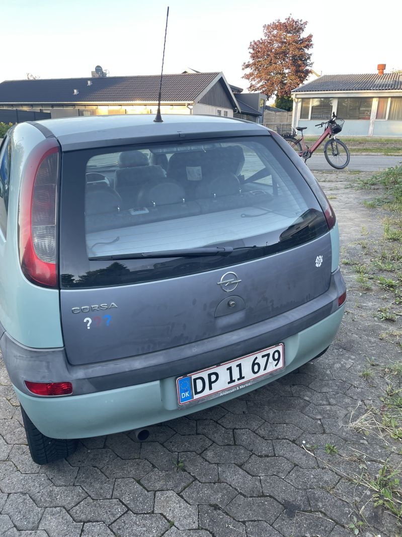 OPEL, CORSA, 1,4 16 V Skrotbil skrotpræmie