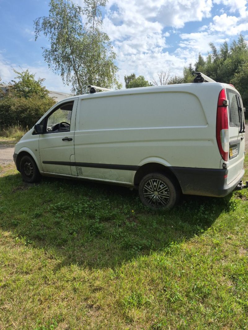 MERCEDES-BENZ, VITO, 110 CDI Kassevogn Lang Skrotbil skrotpræmie