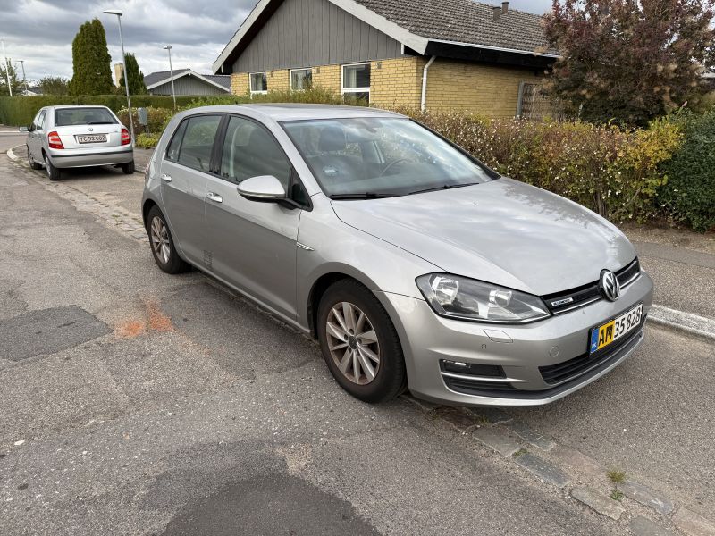 VOLKSWAGEN, GOLF, 1.6 TDI BlueMotion 110 HK 5 DØRS Skrotbil skrotpræmie