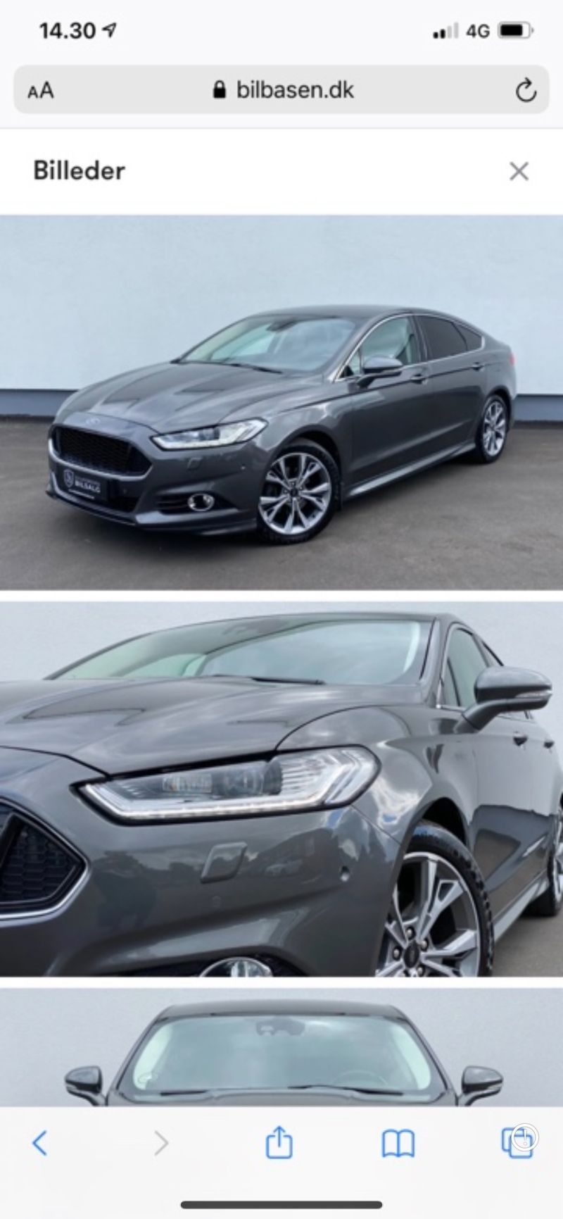 FORD, Ny Mondeo, 1.5 EcoBoost (160 HK) Hatchback, 5 dørs Forhjulstræk Manuel Skrotbil skrotpræmie