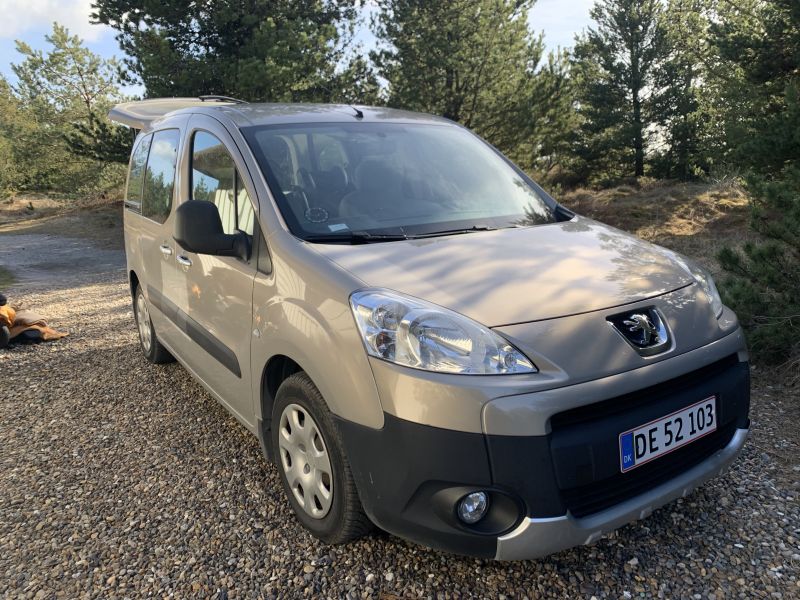 PEUGEOT, PARTNER B9, 1,6 HDI 90HK. Skrotbil skrotpræmie