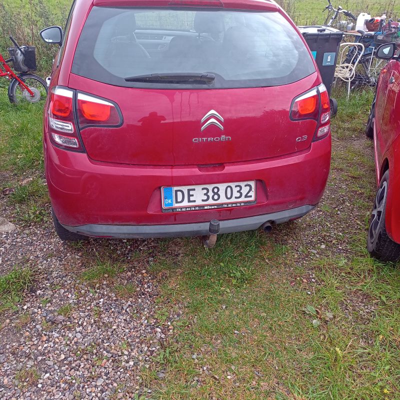 Citroën C3 1,2 4-dørs m. bagklap 5 man Skrotbil skrotpræmie