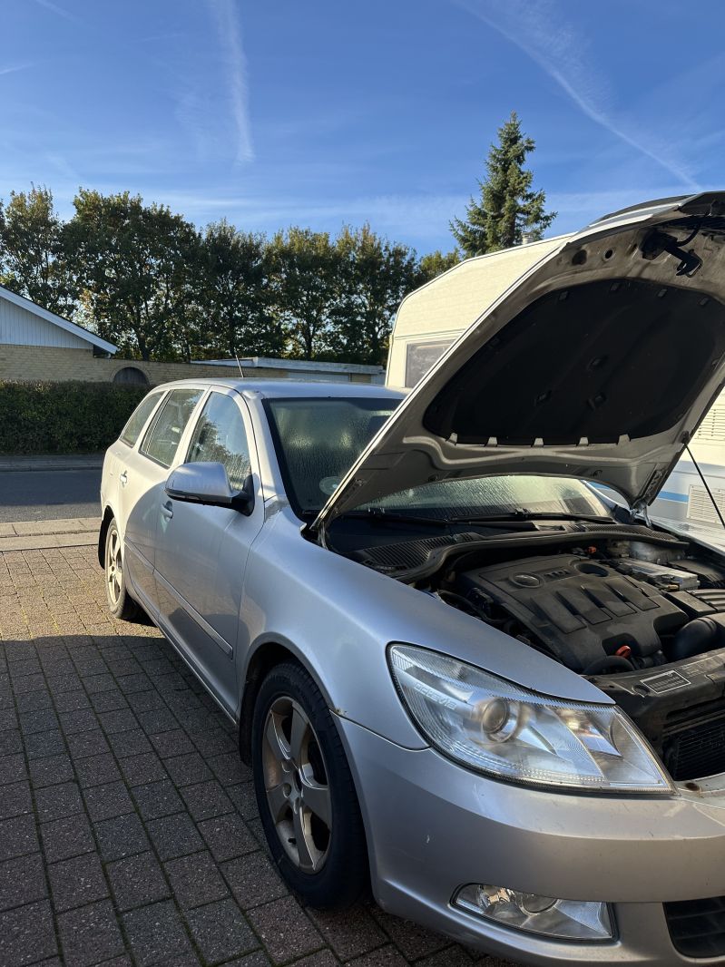 SKODA, OCTAVIA COMBI, 1,6 TDI GREENLINE Skrotbil skrotpræmie