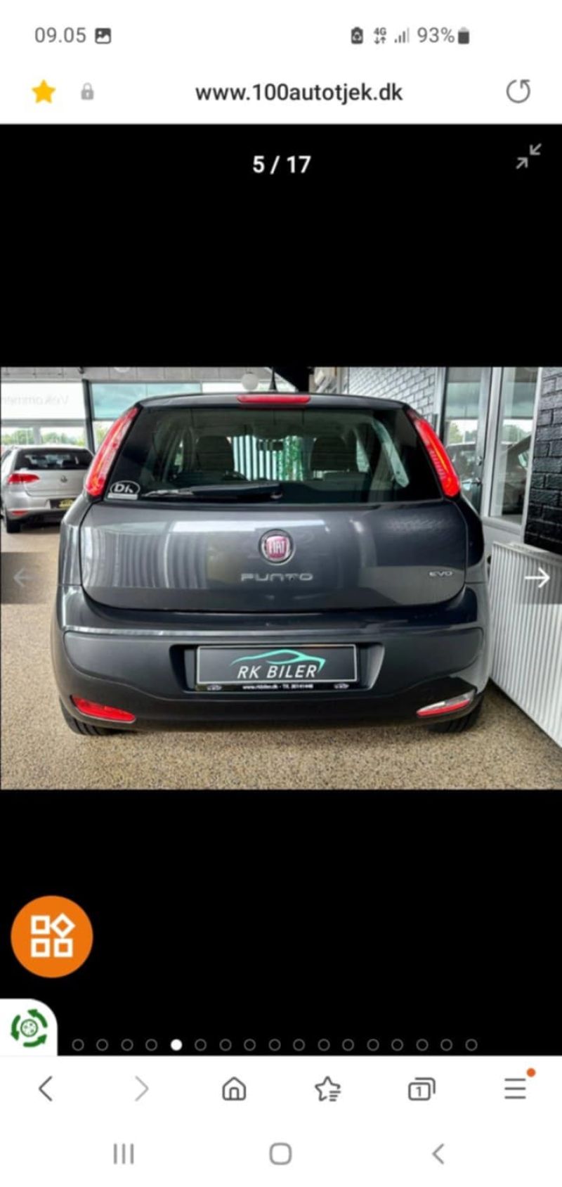 FIAT, PUNTO EVO, 1,3 MJT Skrotbil skrotpræmie