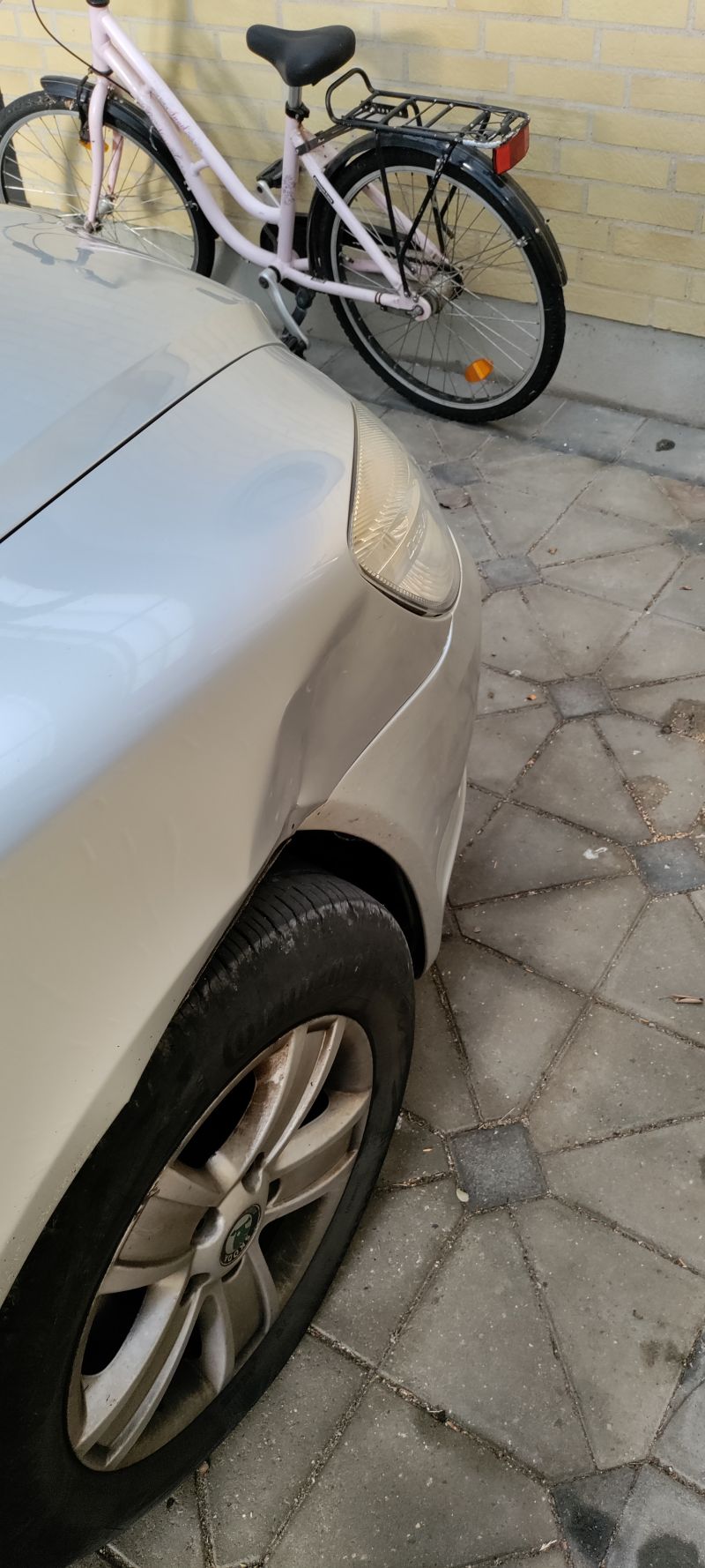 SKODA, OCTAVIA COMBI, 1,6 TDI GREENLINE Skrotbil skrotpræmie