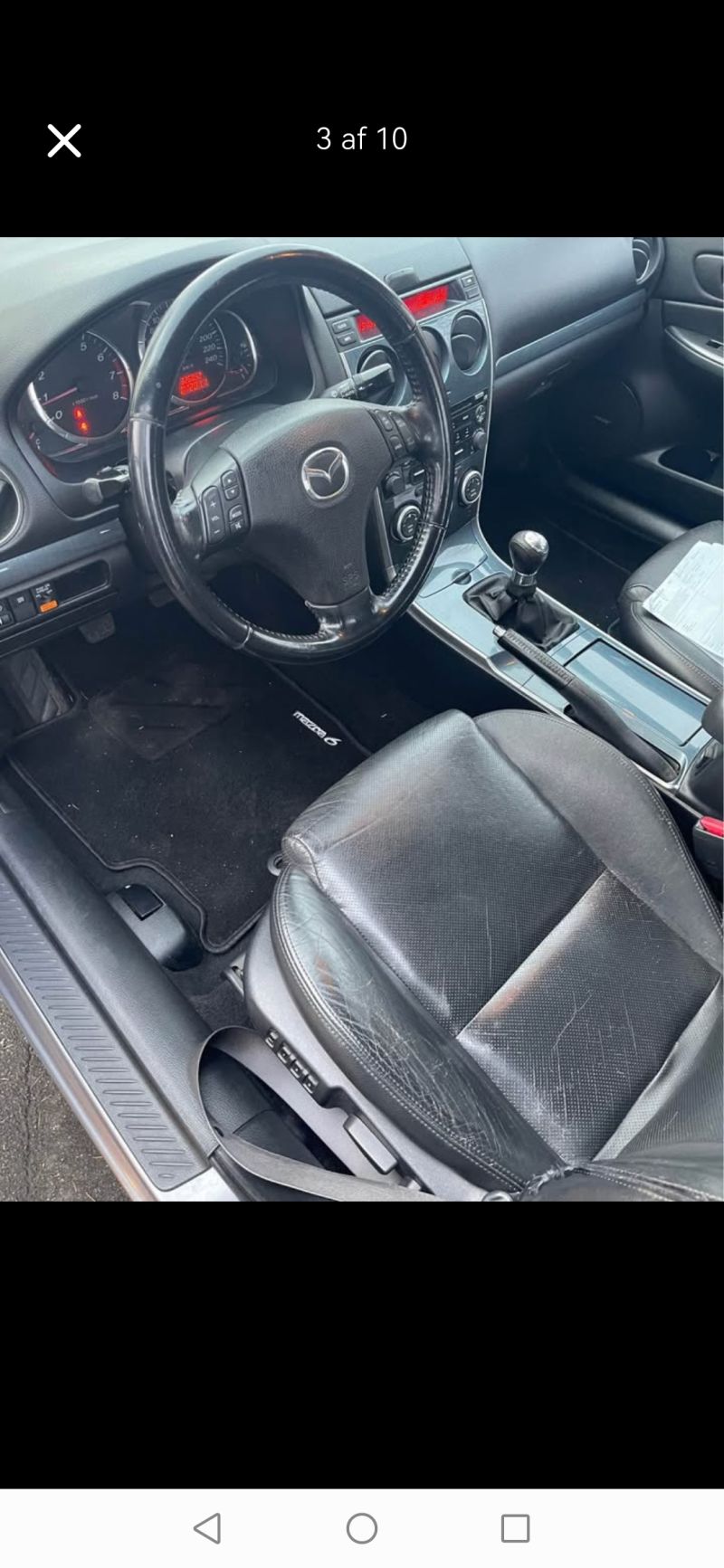 MAZDA, 6, 2,3 SEDAN Skrotbil skrotpræmie