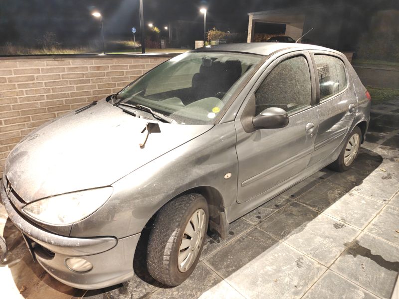 PEUGEOT, 206, 1,4 HDI-5 DØRS Skrotbil skrotpræmie