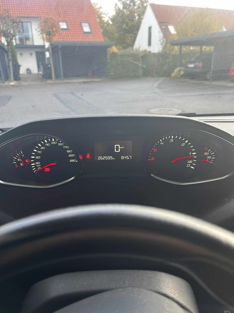 PEUGEOT, 308, 1,6 HDi 92 5-D Skrotbil skrotpræmie