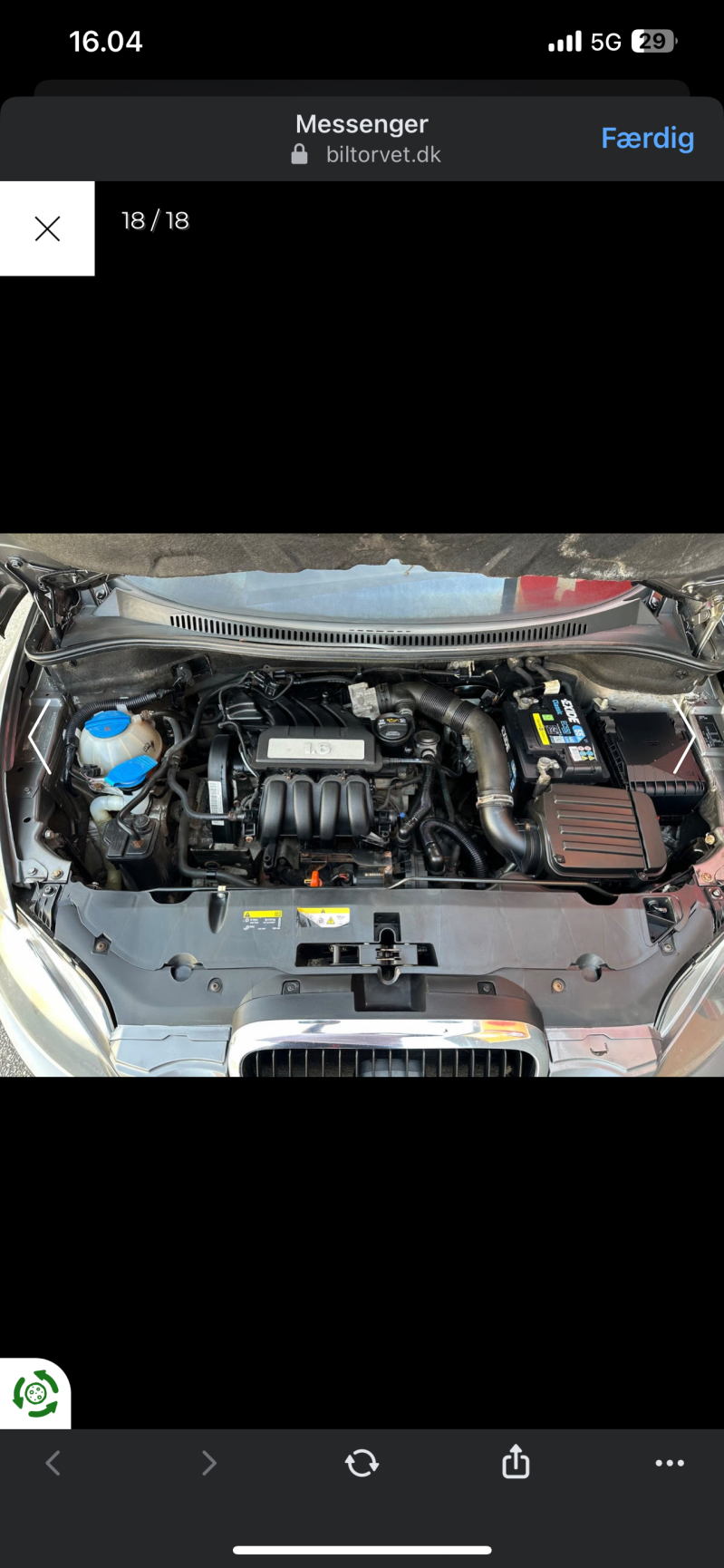 SEAT, ALTEA, 1,6 Skrotbil skrotpræmie