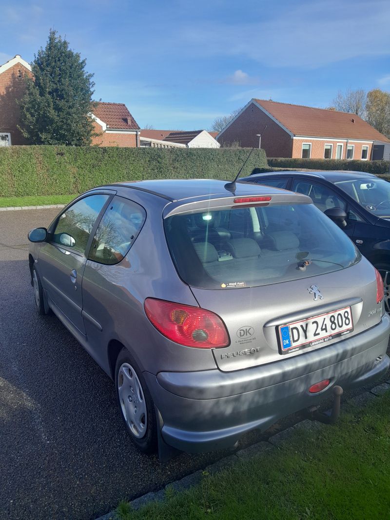 PEUGEOT, 206, 1,4 HDI 75HK. 3D. Skrotbil skrotpræmie