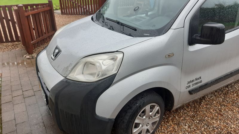 PEUGEOT, BIPPER VAREBIL, 1,4 HDI 70HK.4D. Skrotbil skrotpræmie