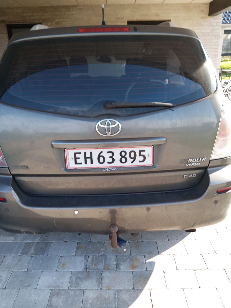 TOYOTA, COROLLA VERSO, UOPLYST Skrotbil skrotpræmie