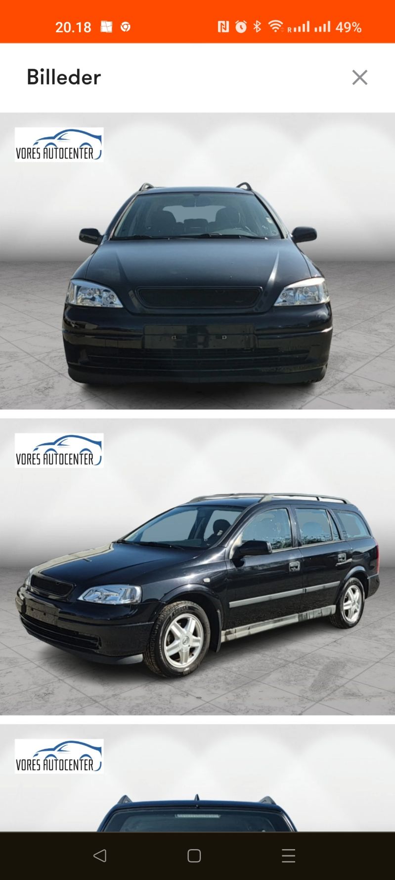 OPEL, ASTRA WAGON CLASSIC, 1,6 16V Skrotbil skrotpræmie