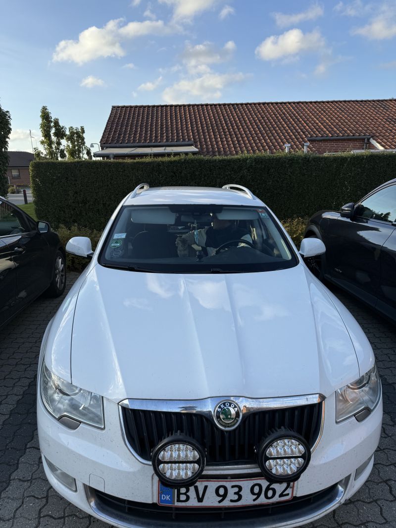 SKODA, SUPERB COMBI, 1.6 TDI 105 HK Stationcar Skrotbil skrotpræmie