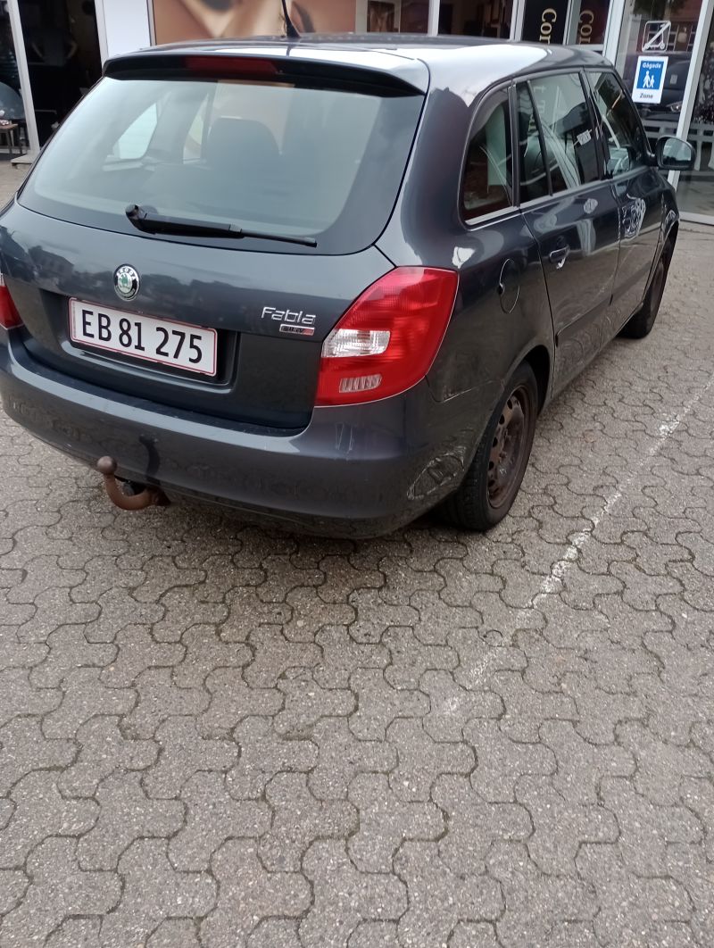 SKODA, FABIA COMBI, 1,6 Skrotbil skrotpræmie