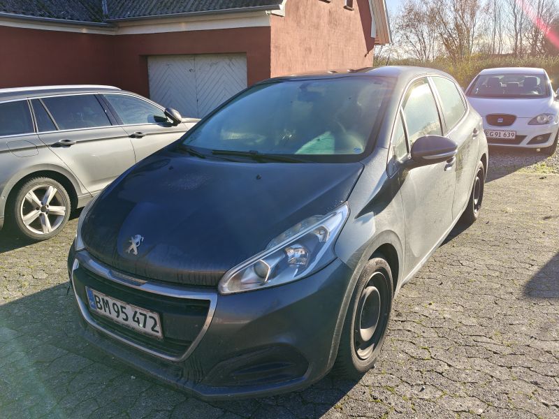 PEUGEOT, 208, 1.6 BlueHDI 100 hk 5D Skrotbil skrotpræmie