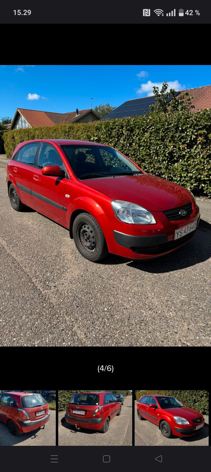 KIA, RIO, 1,4 MPV Skrotbil skrotpræmie