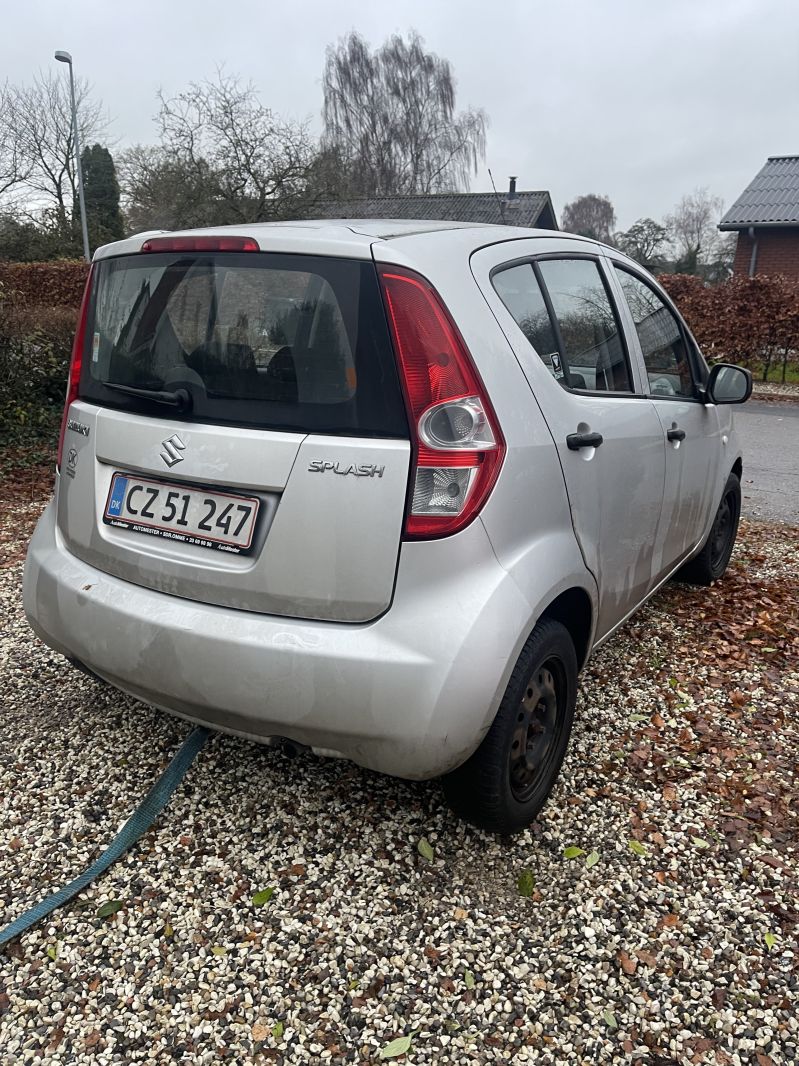 SUZUKI, SPLASH, 1,0 Skrotbil skrotpræmie
