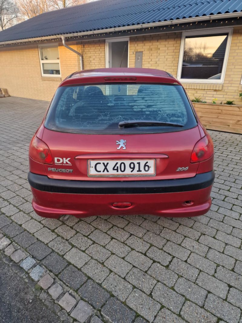 PEUGEOT, 206, 1,4 Skrotbil skrotpræmie