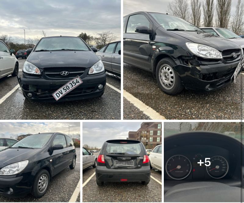 HYUNDAI, GETZ, 1,5 CDRI Skrotbil skrotpræmie