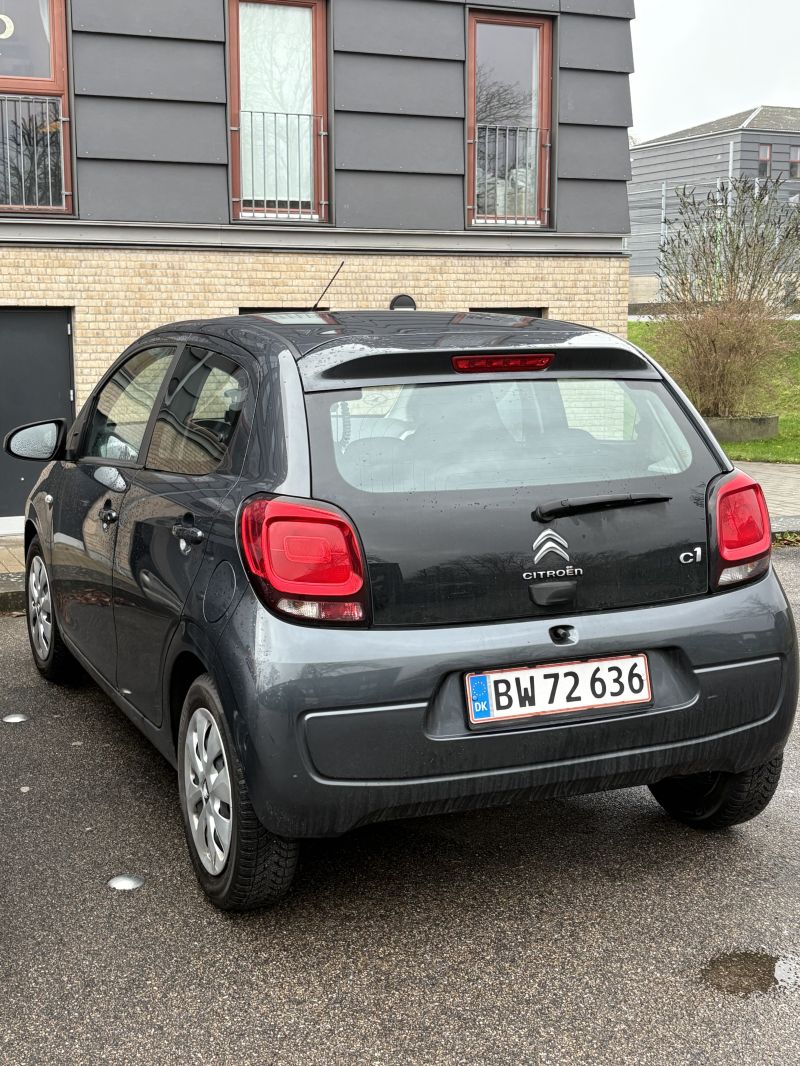 CITROËN, C1, 1.2 PureTech  82 HK 4-dørs m. bagklap Man. Skrotbil skrotpræmie