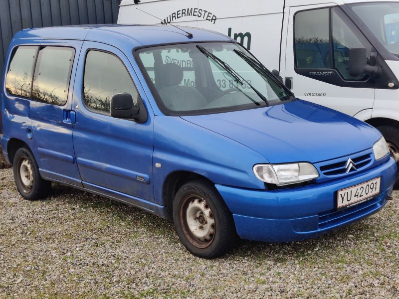 CITROËN, BERLINGO, 1,4 I Skrotbil skrotpræmie