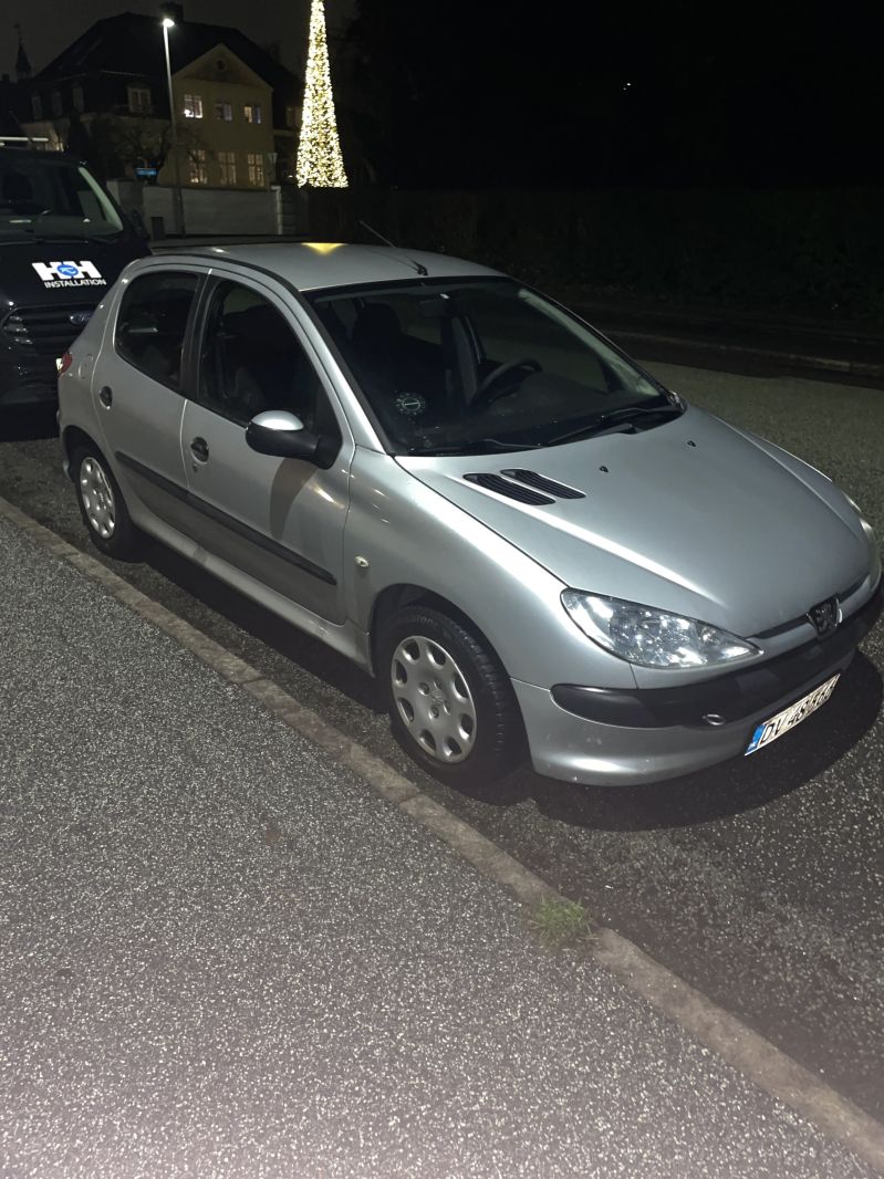 PEUGEOT, 206, 1,4 HDI-5 DØRS Skrotbil skrotpræmie