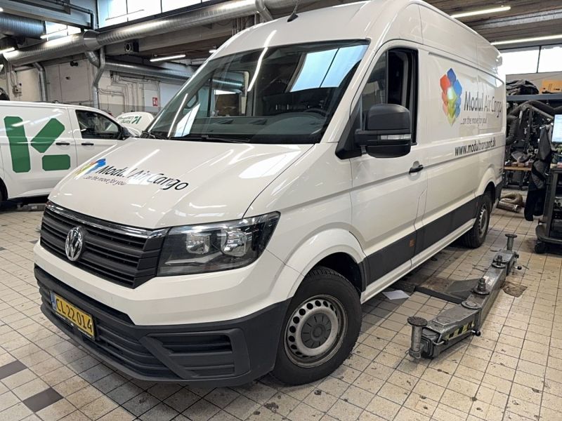 VOLKSWAGEN, CRAFTER, 2.0 TDI SCR 140 KASSEVOGN AK.AFST. 3640 Skrotbil skrotpræmie