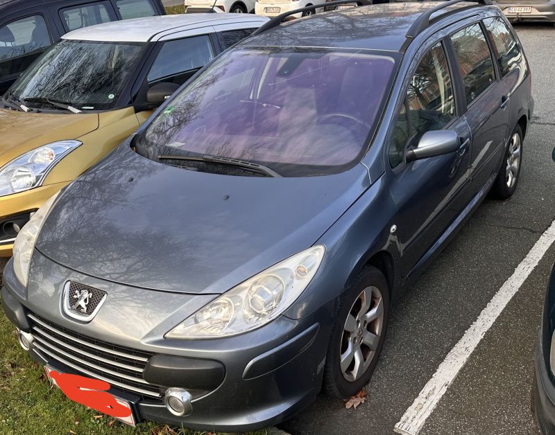 PEUGEOT, 307, 1,6 I ST. CAR Skrotbil skrotpræmie