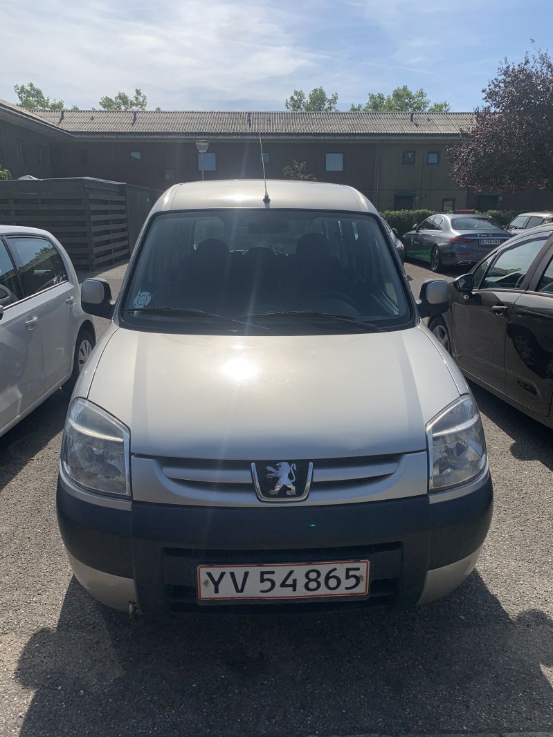 PEUGEOT, PARTNER, 1,6 HDI 4-DØRS Skrotbil skrotpræmie