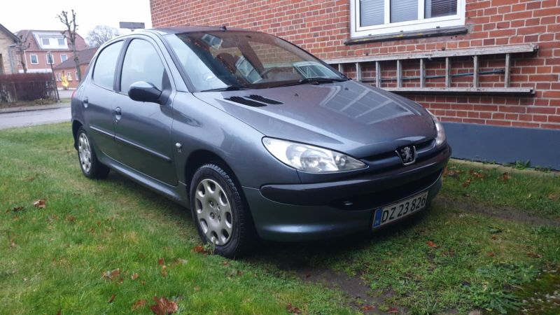 PEUGEOT, 206, 1,4 HDI-5 DØRS Skrotbil skrotpræmie