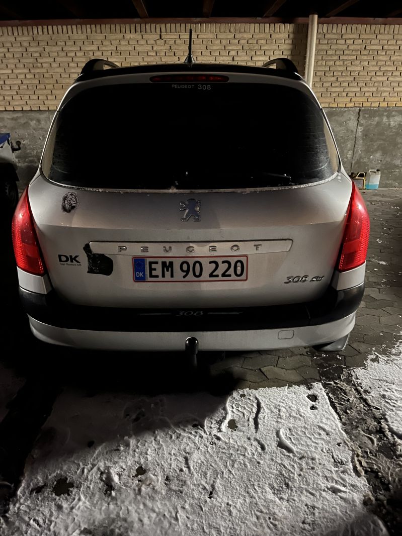 PEUGEOT, 308, 1,6 HDI 90HK.5D.STC. Skrotbil skrotpræmie