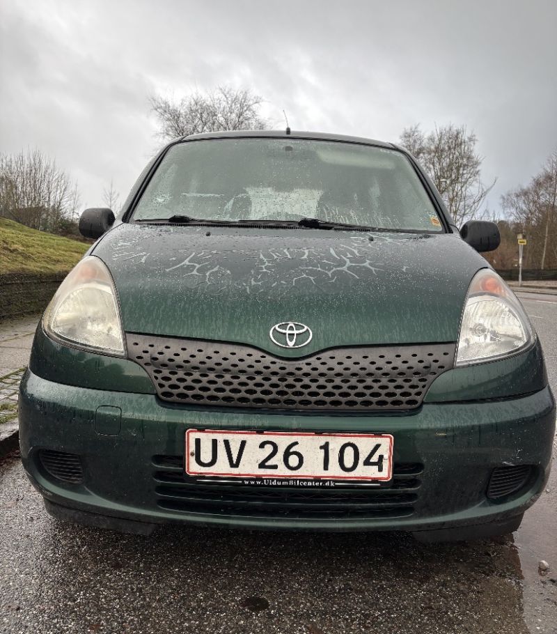 TOYOTA, YARIS, 1,3 VERSO Skrotbil skrotpræmie