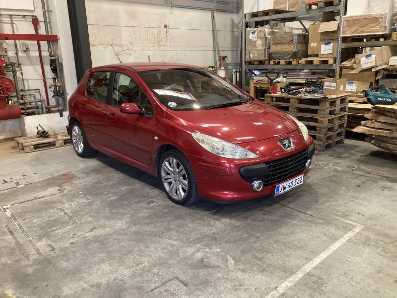 PEUGEOT, 307, 1,6 I AUT. Skrotbil skrotpræmie