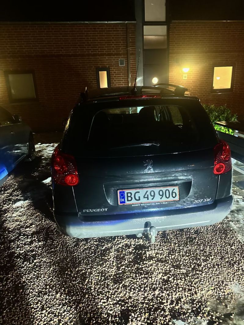 PEUGEOT, 207 HDI, 1,6HDI 16V STC. Skrotbil skrotpræmie