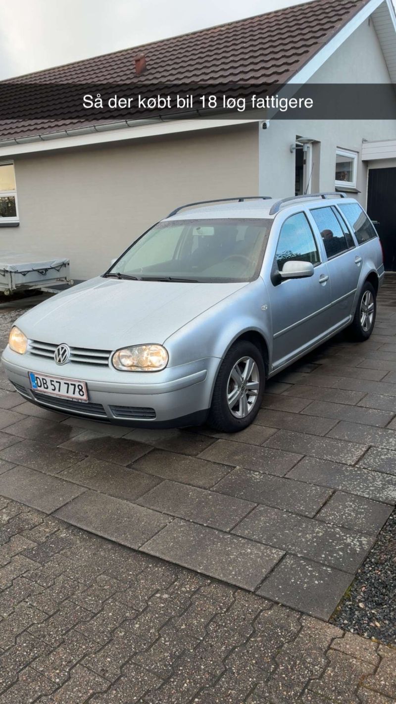 VOLKSWAGEN, GOLF, 2,0 VARIANT Skrotbil skrotpræmie