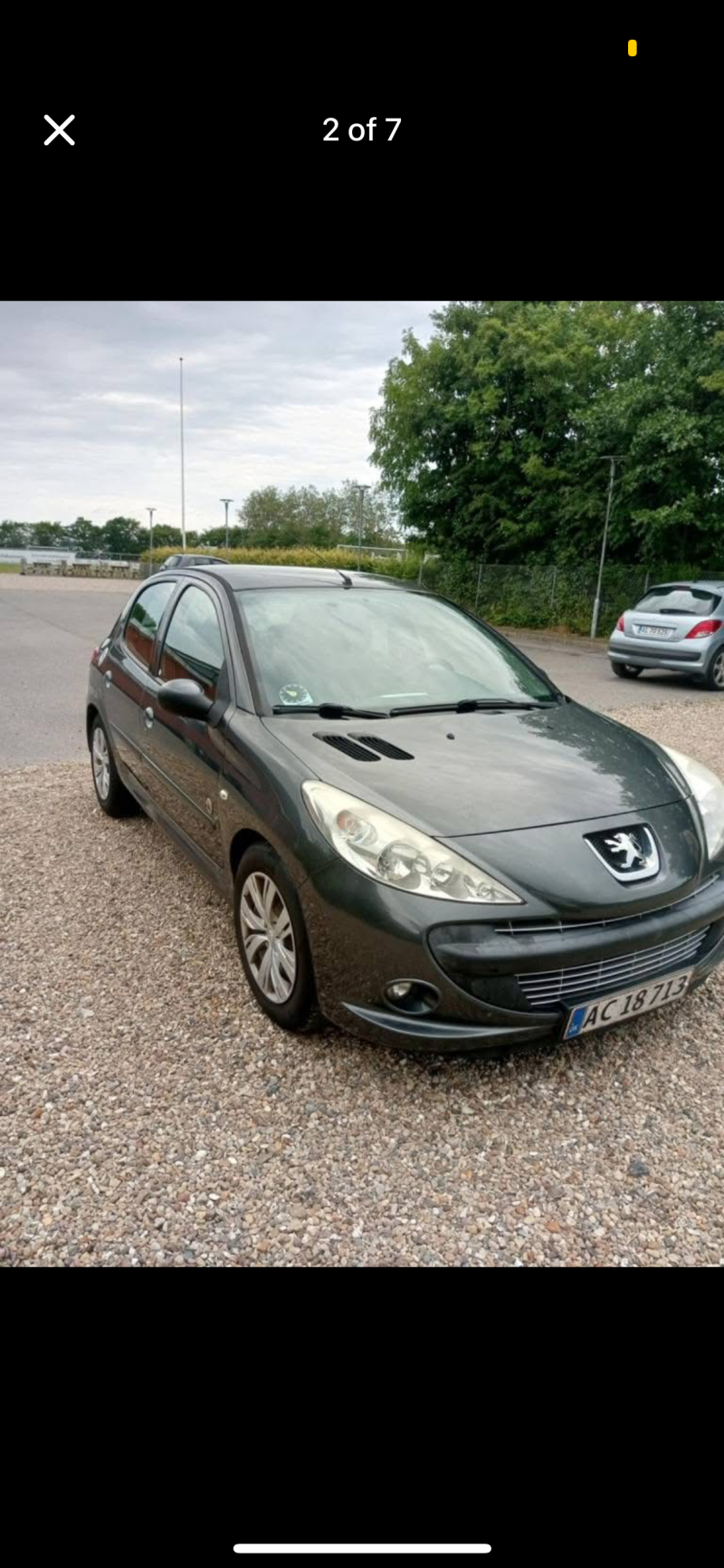 PEUGEOT, 206 +, 1,4 HDI 68 HK 5-D Skrotbil skrotpræmie