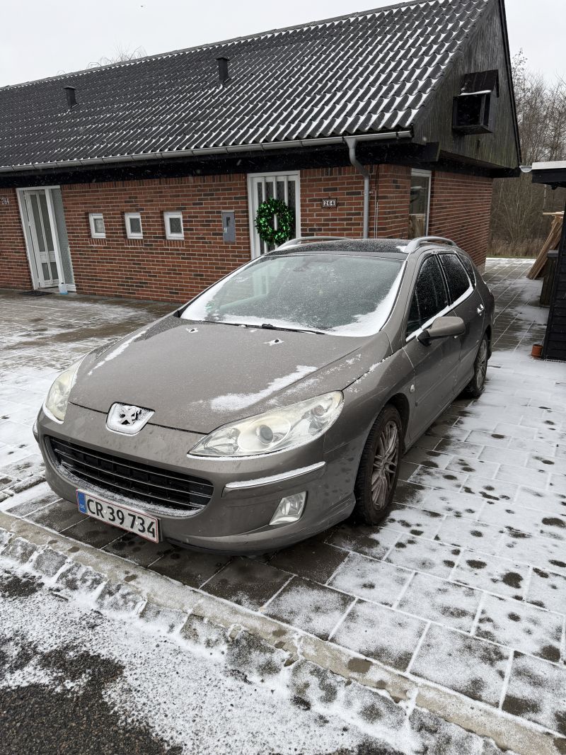 PEUGEOT, 407, 1,6 HDI STC. Skrotbil skrotpræmie