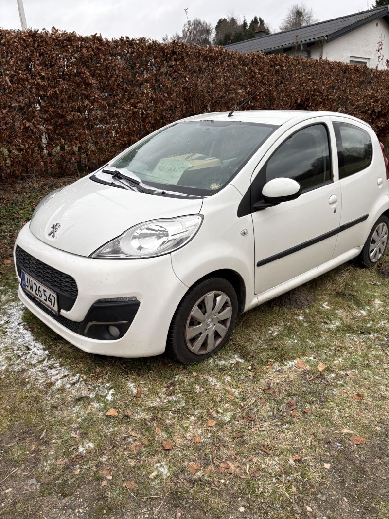 PEUGEOT, 107, 1,0 5-D 68 HK Skrotbil skrotpræmie