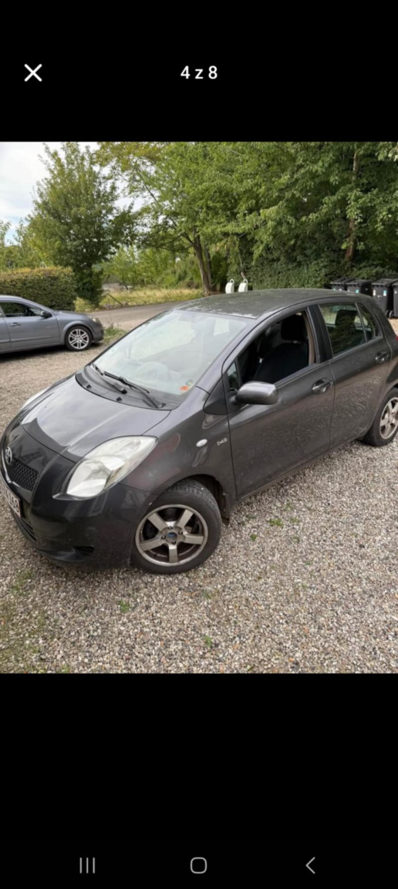 TOYOTA, YARIS, 1,4 D - 4D 5 DØRS Skrotbil skrotpræmie