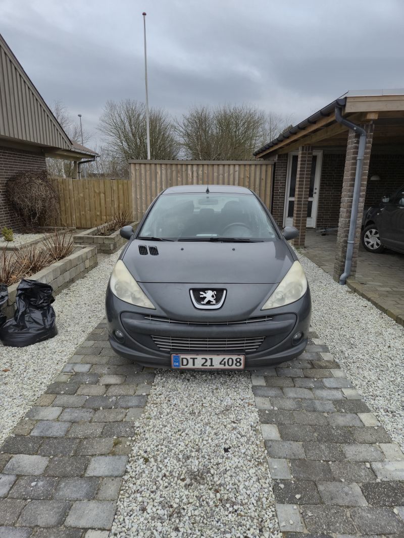PEUGEOT, 206 +, 1,4 HDI 68 HK 5-D Skrotbil skrotpræmie