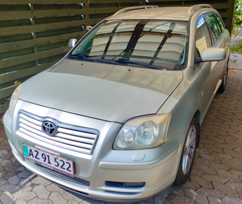 TOYOTA, AVENSIS, 2,2 STW DIESEL D-4D Skrotbil skrotpræmie