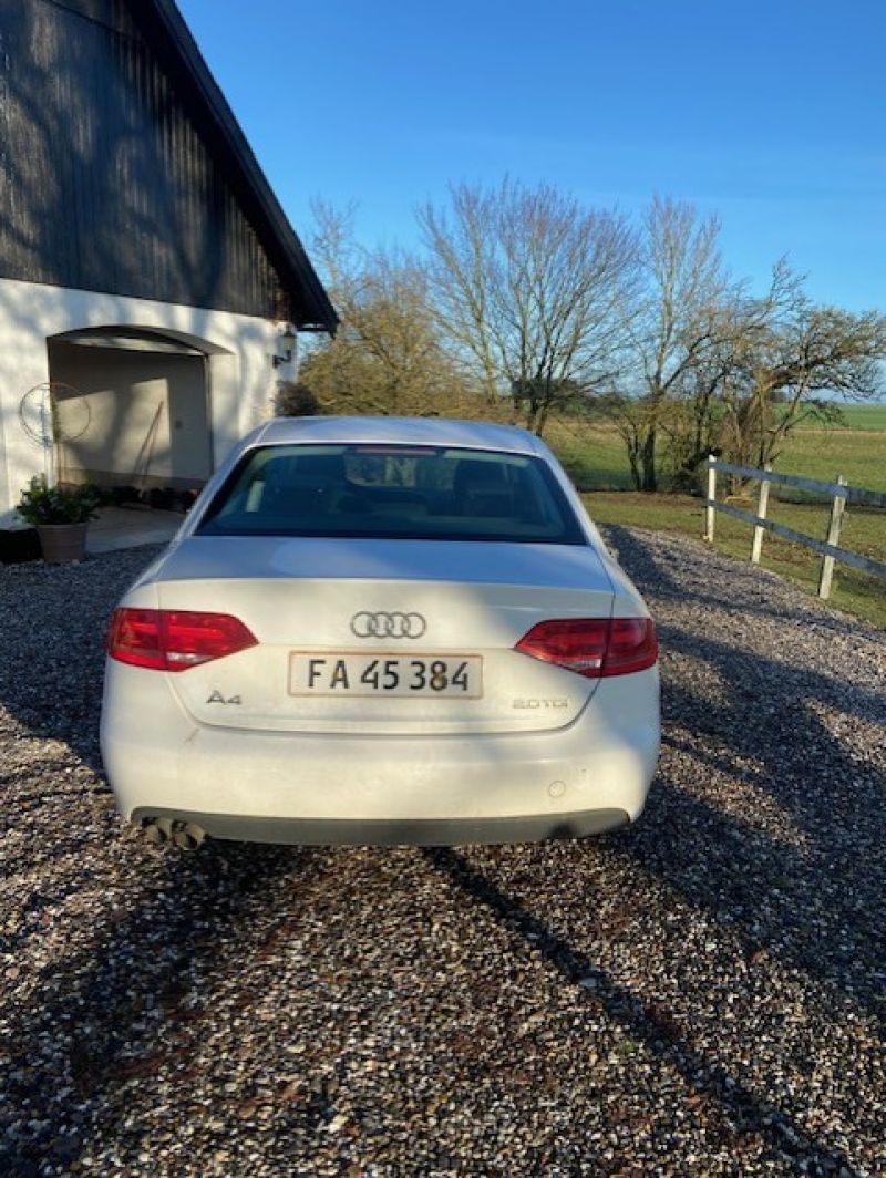 AUDI, A4, 2,0 TDI Skrotbil skrotpræmie