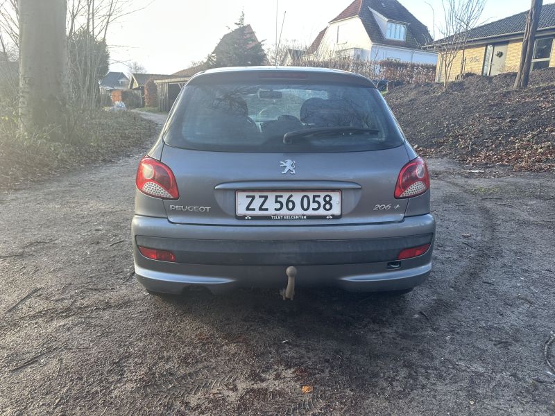 PEUGEOT, 206 +, 1,4 73 HK 5-D Skrotbil skrotpræmie